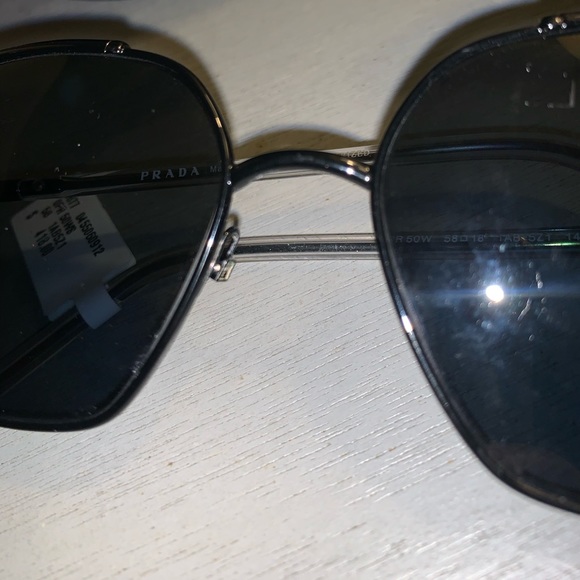 Prada cat eye polarized sunglasses